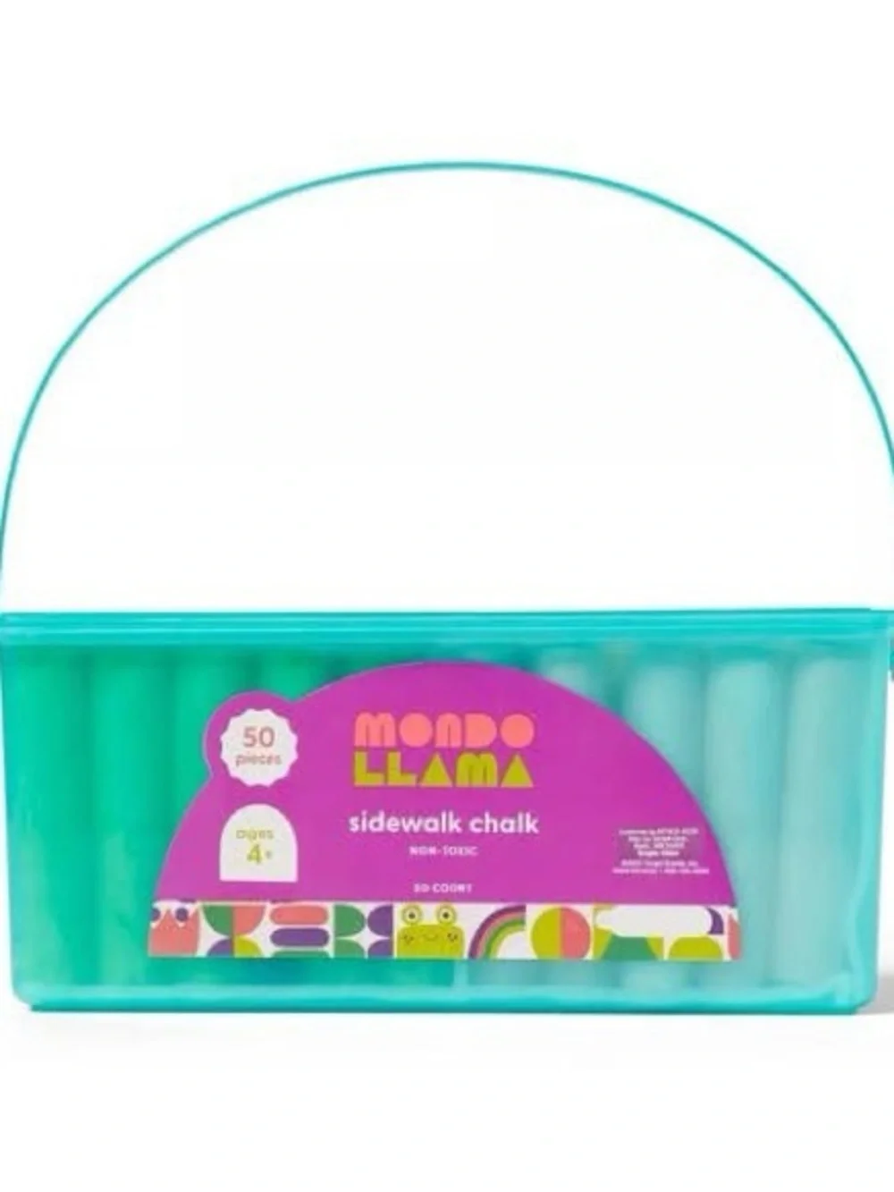 NEW Mondo Llama™ 50 Count Sidewalk Chalk Set